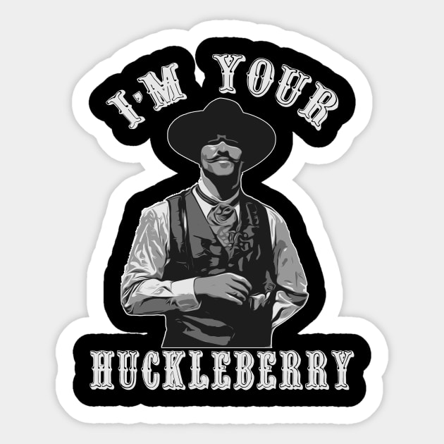 Colorful doc holliday Sticker by huskaria